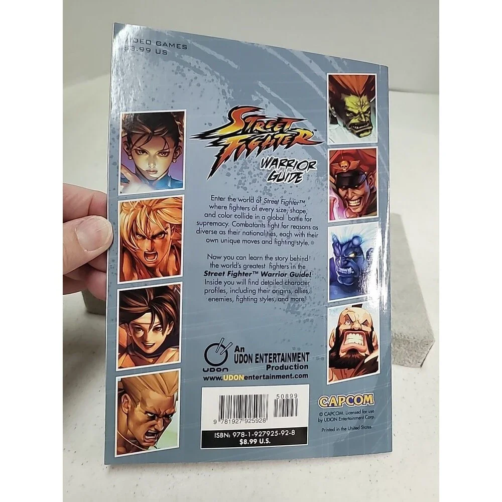 Street Fighter Warrior Guide CapCom Udon, 1st edition 2016